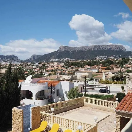 Cerca Playa Extraordinaria Con Piscina 12x6m Calpe
