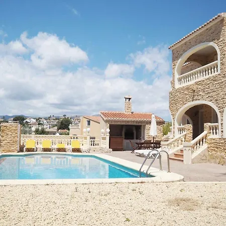 Cerca Playa Extraordinaria Con Piscina 12x6m Villa Calpe